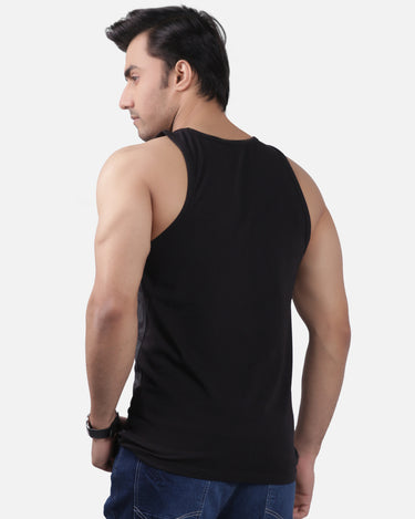 Men's Black Tank Top - FMTTS18-018