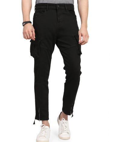 Men's Black Denim Jeans - FMBPC19-001