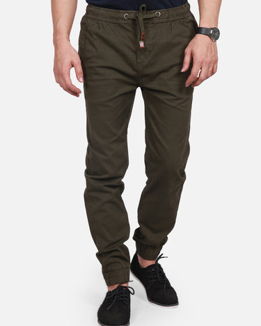 Men's Olive Green Jogger Pant - FMBT18-010