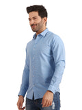 Men's Turquoise Casual Shirt - FMTS20-31322