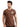 Men's Brown Crew Neck Graphic Tee - FMTGT20-002