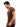 Men's Brown Crew Neck Graphic Tee - FMTGT20-002