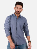 Men's Grey Casual Shirt - FMTS20-31339