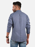 Men's Grey Casual Shirt - FMTS20-31339