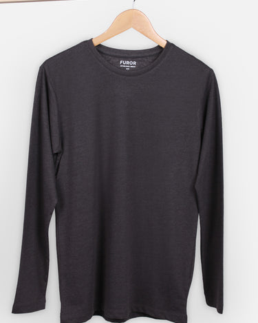 Men's Dark Grey Basic T-Shirt - FMTBF18-007