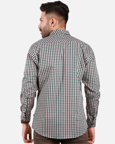 Men's Green Casual Shirt - FMTS20-31370