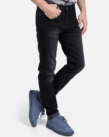 Men's Black Denim Jeans - FMBP18-024