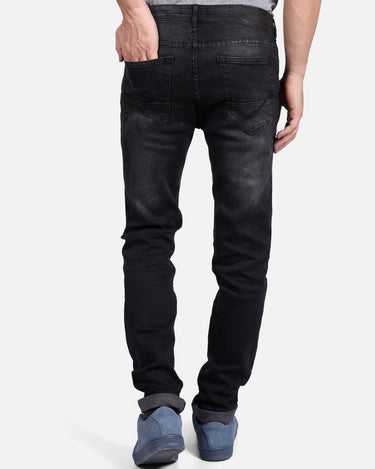 Men's Black Denim Jeans - FMBP18-024