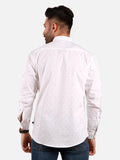 Men's White Casual Shirt - FMTS20-31375