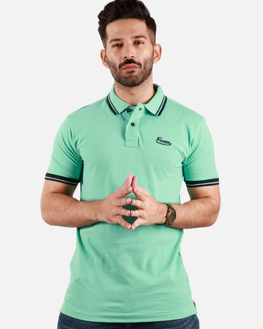 Men's Mint Green Polo Shirt - FMTCP19-028