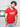 Men's Red Crew Neck Graphic Tee - FMTGT19-039