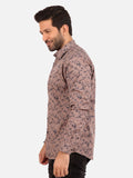 Men's Coffee Casual Shirt - FMTS20-31401