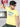 Men's Yellow Crew Neck Graphic Tee - FMTGT20-019