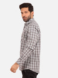 Men's Grey Casual Shirt - FMTS20-31387