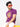 Men's Purple Crew Neck Graphic Tee - FMTGT20-017