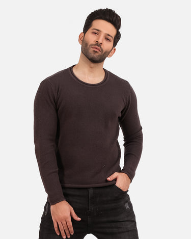 Men's Charcoal Sweater - FMTSWT20-003