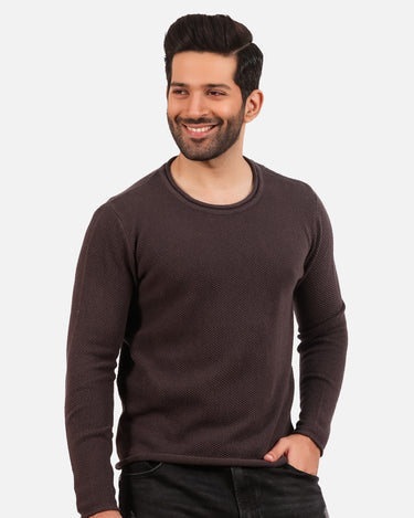 Men's Charcoal Sweater - FMTSWT20-003