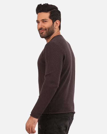 Men's Charcoal Sweater - FMTSWT20-003