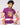 Men's Purple Crew Neck Graphic Tee - FMTGT20-017
