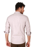 Men's Grey Casual Shirt - FMTS19-31262