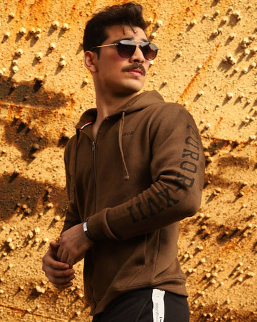 Men's Dark Sand Hoodie - FMTH19-015