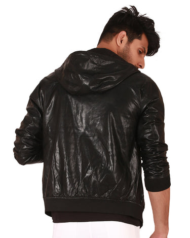 Men's Black Jacket - FMTJ19-39071