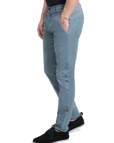 Men's Teal Green Chino Pant - FMBCP19-009