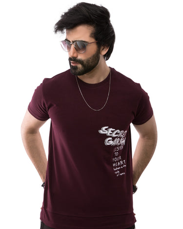 Men's Purple Classic Tee - FMTCT19-056