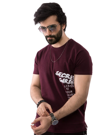 Men's Purple Classic Tee - FMTCT19-056