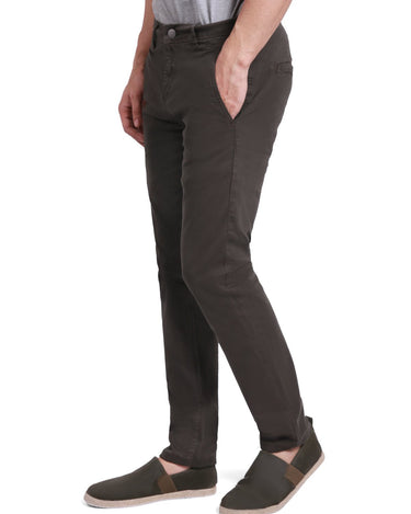 Men's Olive Chino Pant - FMBCP19-004