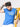 Men's Electric Blue Crew Neck Classic Tee - FMTCT20-025