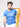 Men's Electric Blue Crew Neck Classic Tee - FMTCT20-025
