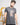 Men's Dark Grey Crew Neck Graphic Tee - FMTGT19-031