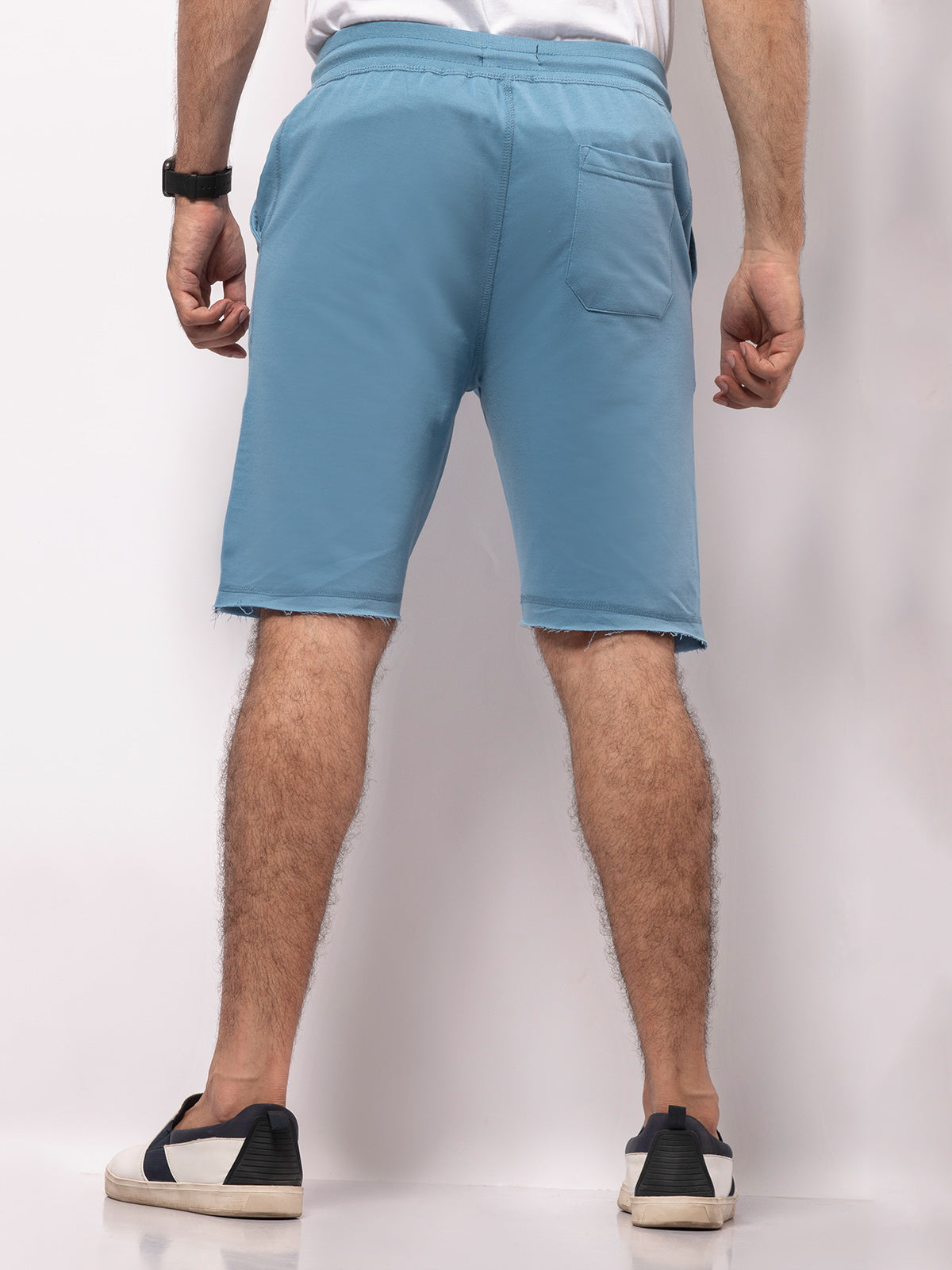 Men's Teal Blue Shorts - FMBSK20-006