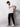 Men's White Crew Neck Classic Tee - FMTCT19-063