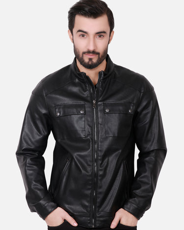 Men's Black Jacket - FMTJ17-39033