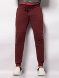 Men's Burgundy Jogger Pant - FMBT20-007