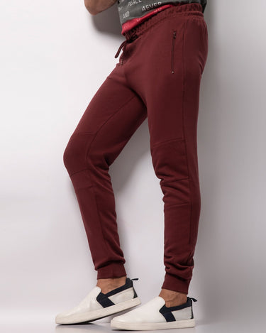 Men's Burgundy Jogger Pant - FMBT20-007