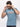 Men's Blue Heaven Crew Neck Graphic Tee - FMTGT19-040