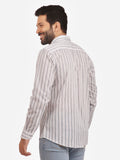 Men's White Casual Shirt - FMTS20-31355