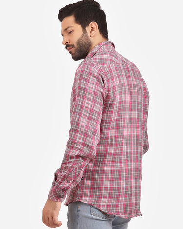 Men's Pink Casual Shirt - FMTS20-31367