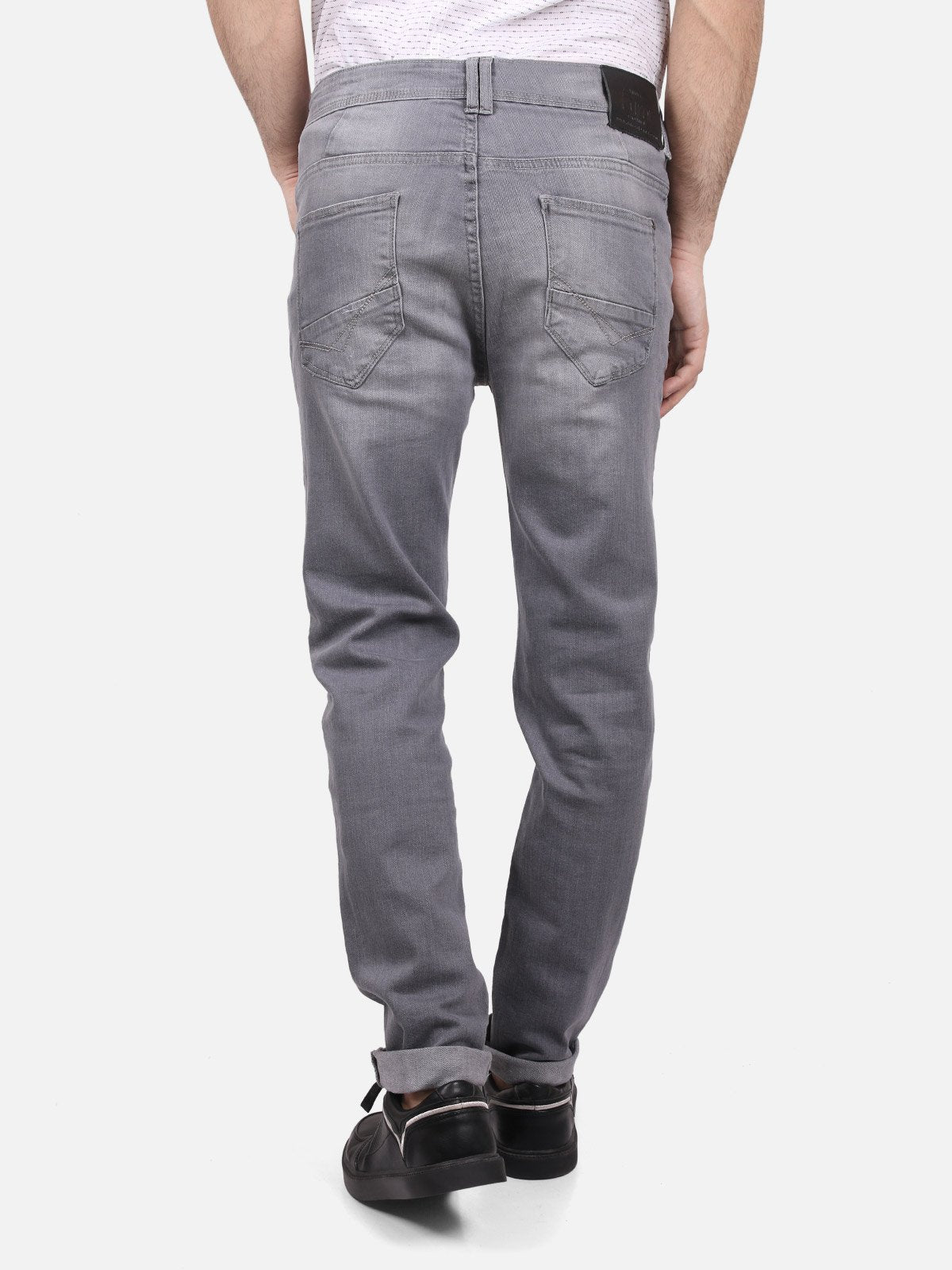 Men's Grey Denim Jeans - FMBP18-009