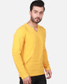 Men's Yellow Basic T-Shirt - FMTBF18-008