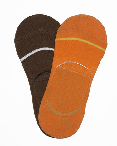 Pack Of 2 Multi No-Show Socks - FAMSO20-001