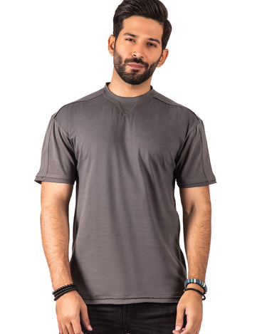 Men's Grey Classic Tee - FMTCL19-010