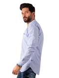 Men's Blue Casual Shirt - FMTS20-31299