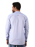Men's Blue Casual Shirt - FMTS20-31299