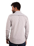 Men's Light Grey Casual Shirt - FMTS20-31326