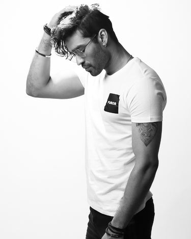 Men's White Classic Tee - FMTCT19-039