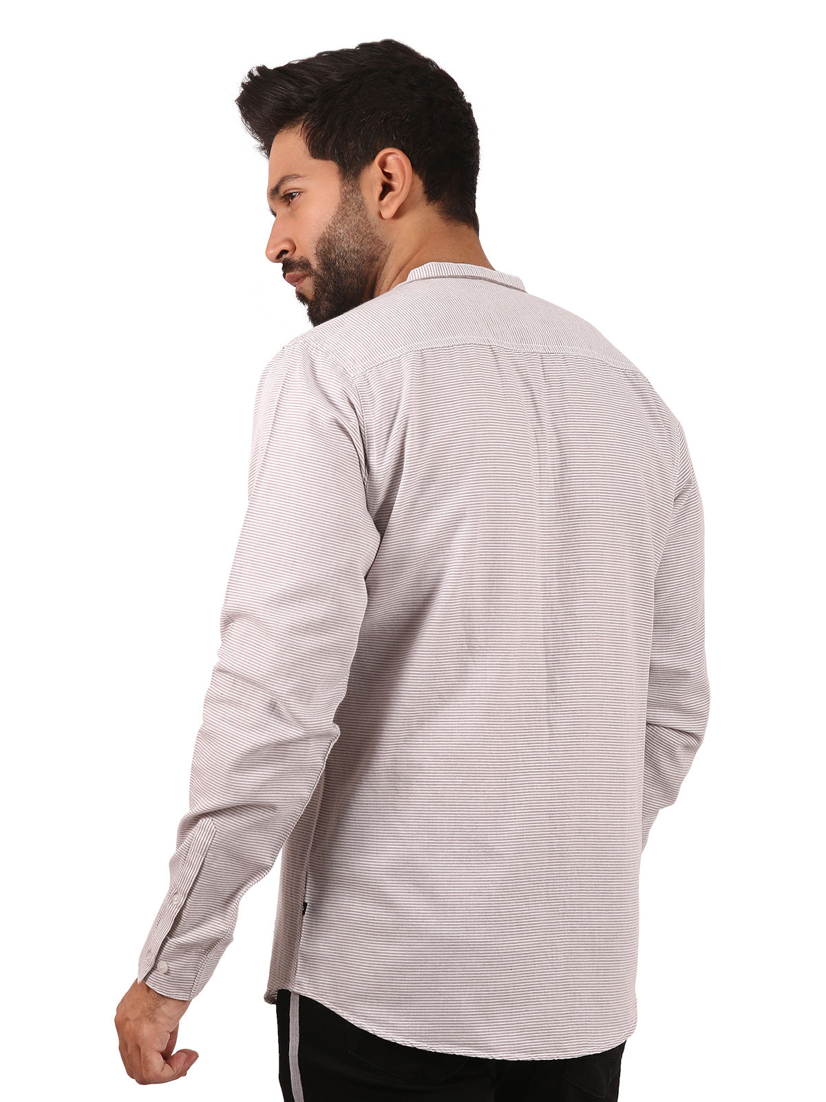 Men's Light Beige Casual Shirt - FMTS20-31312